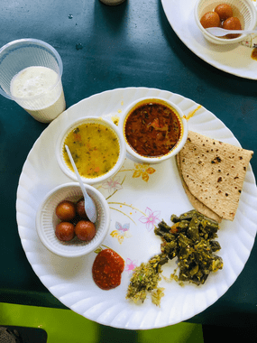 Dinner Menu at Camping