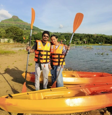 Kayaking water sport activity