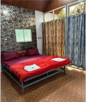 ac rooms at pawna lake